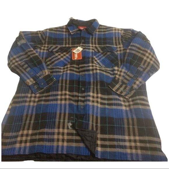 Vintage NWT Quilted Coleman Flannel - Picture 1 of 15